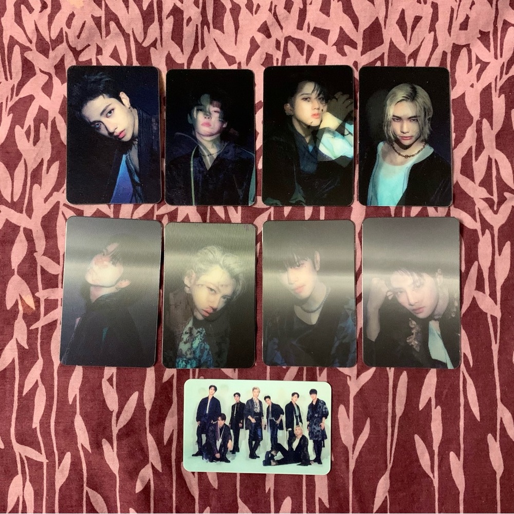 Kpop Stray Kids Unlock: Go Live In Life Merch Lenticular Photocards